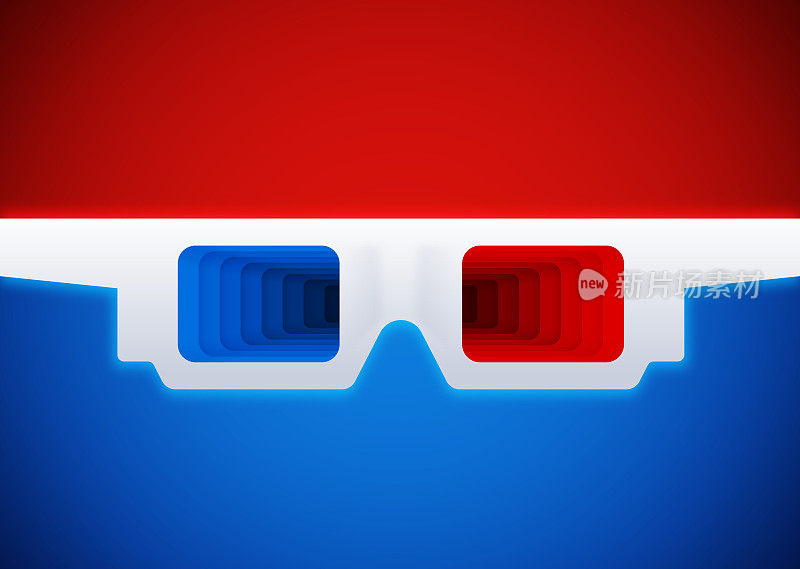 3D Glasses Three Dimensional
